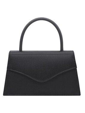 Faux Leather Evening Clutch Purse Women's Party Bridal Prom Handbag